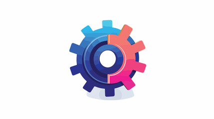 Master gear icon. Element of repair icon for mobile