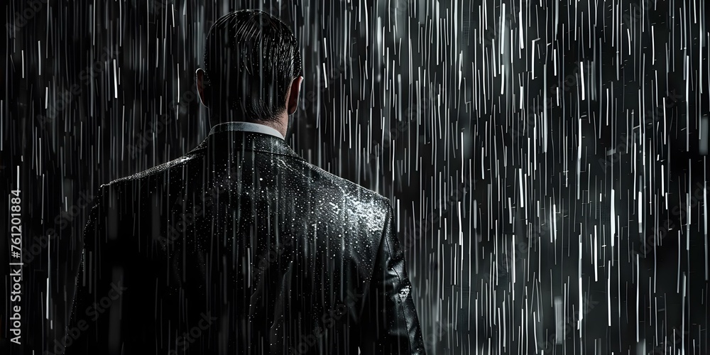 Aufkleber explore the world of cybersecurity art blending elegance with hacker warnings. concept cybersecurity
