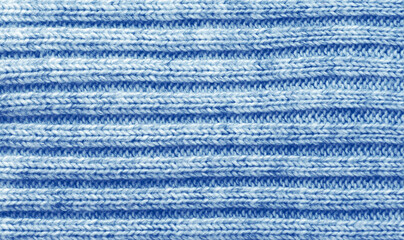 sweater fabric blue background texture - 761205835