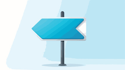 Signpost icon on a white background flat vector 