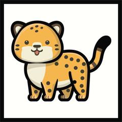 Fototapeta premium Chester color vector illustration