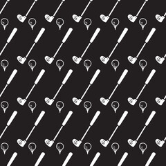 Ready to Swing and Strike Golfers Dance Pattern