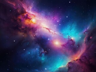 space galaxy background planet and space background with stars - obrazy, fototapety, plakaty