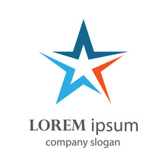 successful victory star logo design