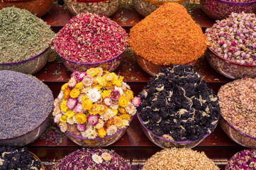 Gewürze in Dubai in der Auslage