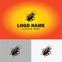 Cockroach logo vector art icon graphics for business brand icon cockroach logo template