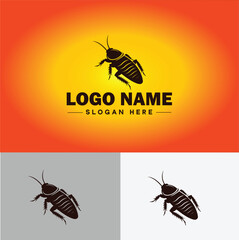 Cockroach logo vector art icon graphics for business brand icon cockroach logo template