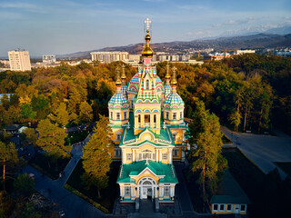 Ascension Cathedral Russian Orthodox Church in Almaty - 761234016