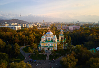 Ascension Cathedral Russian Orthodox Church in Almaty - 761234051