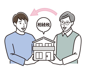 相続の備えについて考える家族