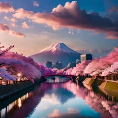 벚꽃 핀 도쿄