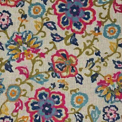 Abstract,Ikat,batik print,madhubani,kalamkari,block-print,Geometric,Ajrakh Pattern and Background digital printing textile