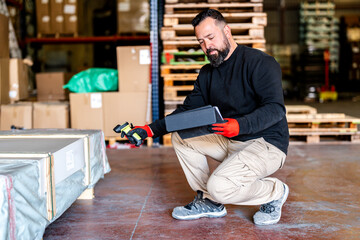 Dispatcher using tablet PC and scanning bar codes
