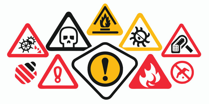 caution signs symbols danger and warning signs 