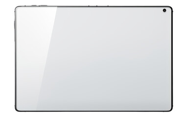 White Surface With Black Frame. On a Transparent Background.