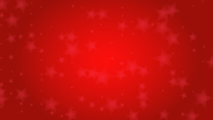 Vector Magical Glowing Background with Silver White and Purple Falling Stars on Red. Sparkle Star Night Cover and Card Design. Confetti Frame. Cosmic Bokeh Light. Christmas and New Year Poster.