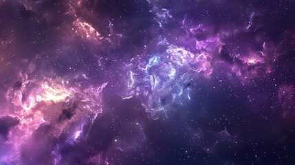 A galaxy background with a cosmic and dreamy look, ideal for adding a magical and mystical feel to designs - obrazy, fototapety, plakaty