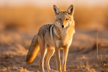 Fototapeta premium red fox in the wild