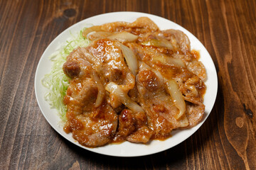 豚肉の生姜焼き
