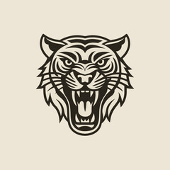 panther head vector
