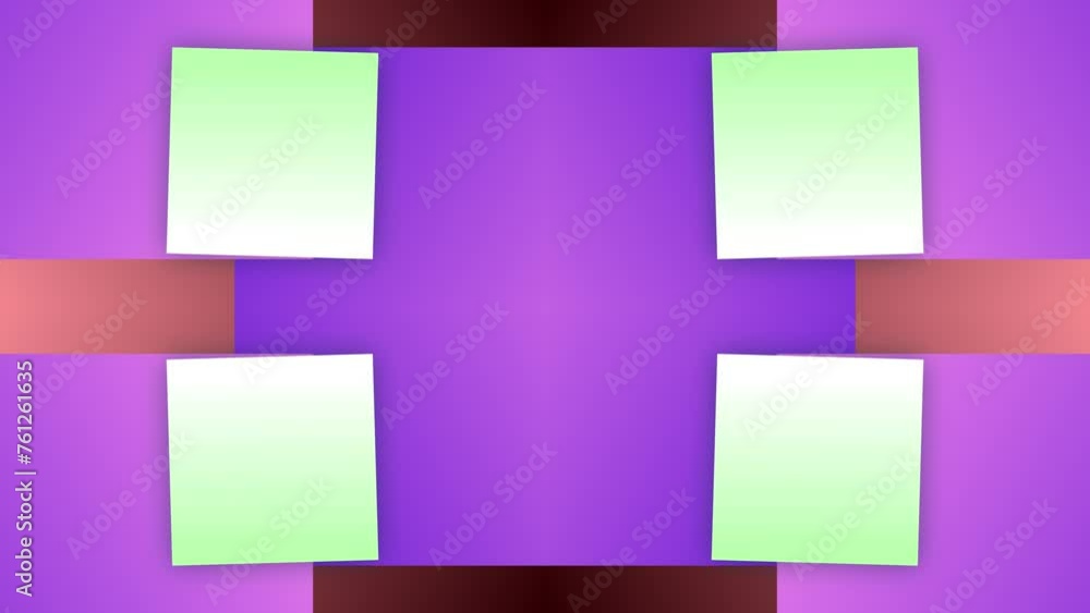 Poster block linear rectangle square shape seamless animation motion background geometric mirror overlay co