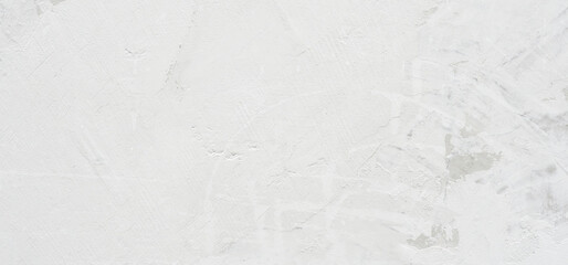 White concrete stone surface paint wall background, Grunge cement paint texture backdrop, White...