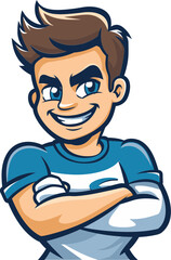 Resilient Ranger Forging Ahead with a Mascot Logo for Your Brand