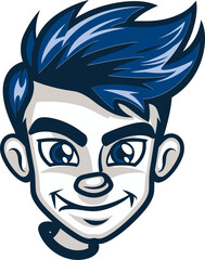 Spirited Sentinel Mascot Vector Logo Guarding Your Brand's Spirit