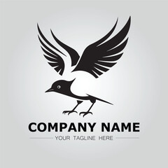 Obraz premium Bird logo company concept image vector