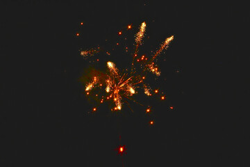 Fireworks explosion. New Year's Eve 2023/2024. No. 18