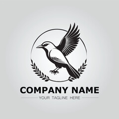 Obraz premium Bird logo company concept image vector