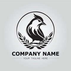 Fototapeta premium Bird logo company concept image vector