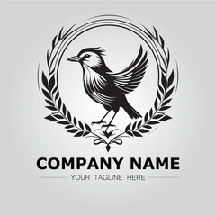 Obraz premium Bird logo company concept image vector