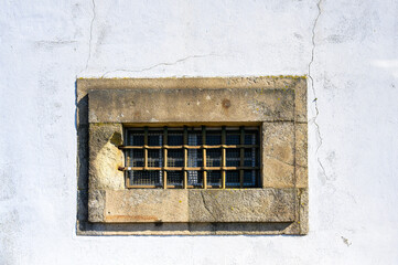 Medieval rectangular window, Porto, Portugal