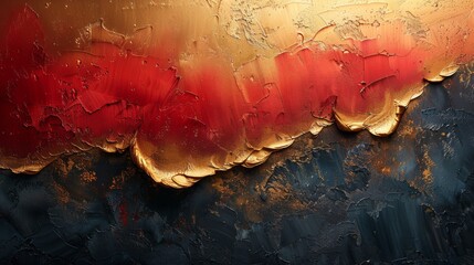 Oil on canvas abstract artistic background. Gold brushstrokes. Textured background. Modern Art. flowers, plants, wallpapers, posters, cards, murals, rugs, hangings, prints, wall art.