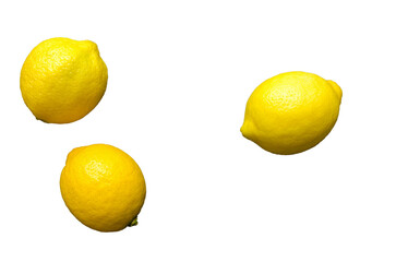 Three Yellow Citrus
