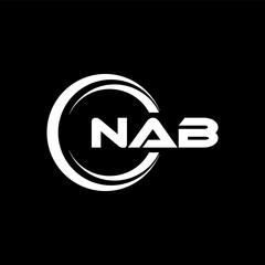 NAB Logo Design, Inspiration for a Unique Identity. Modern Elegance and Creative Design. Watermark Your Success with the Striking this Logo.