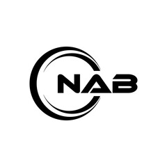 NAB Logo Design, Inspiration for a Unique Identity. Modern Elegance and Creative Design. Watermark Your Success with the Striking this Logo.