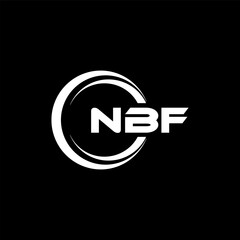 NBF Logo Design, Inspiration for a Unique Identity. Modern Elegance and Creative Design. Watermark Your Success with the Striking this Logo.