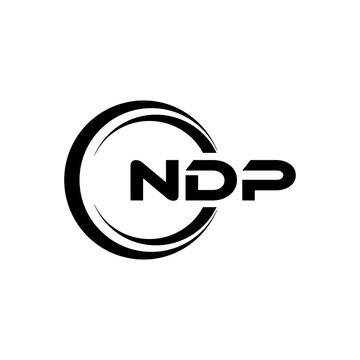NDP Logo Design, Inspiration for a Unique Identity. Modern Elegance and Creative Design. Watermark Your Success with the Striking this Logo.