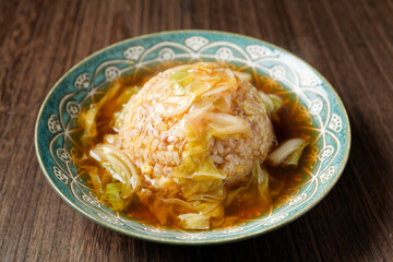 白菜のあんかけチャーハン