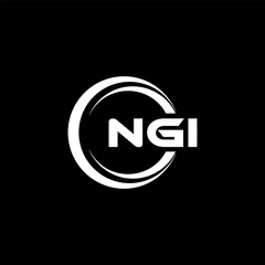 NGI Logo Design, Inspiration for a Unique Identity. Modern Elegance and Creative Design. Watermark Your Success with the Striking this Logo.