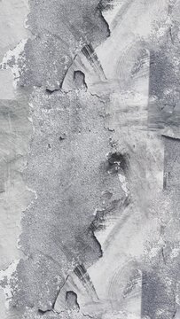 Stone grunge texture background animation. White backdrop overlay