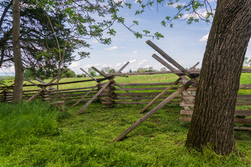Fototapeta premium Cedar Creek & Belle Grove National Historical Park