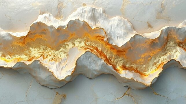 abstract art understated and elegant with soft neutral tones and gold accents