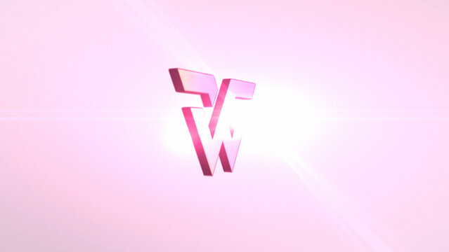 Elegant Multiple Flares 3D Logo Reveal