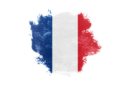 Flag of France background texture