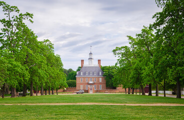 The “Historic Triangle” Historical Colonial Williamsburg in Virginia