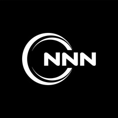 NNN Logo Design, Inspiration for a Unique Identity. Modern Elegance and Creative Design. Watermark Your Success with the Striking this Logo.