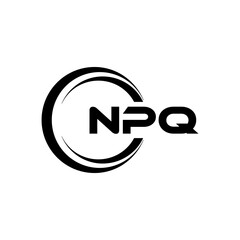 NPQ Logo Design, Inspiration for a Unique Identity. Modern Elegance and Creative Design. Watermark Your Success with the Striking this Logo.